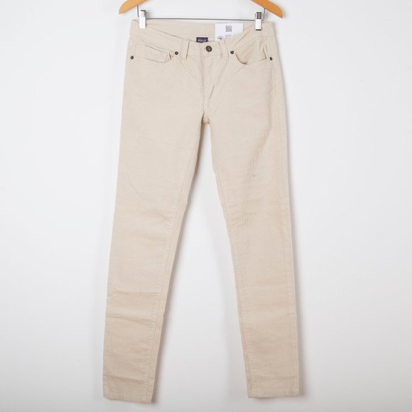 fitted corduroy pants